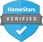 Home Stars logo on Yard Dawgs lawn care Calgary